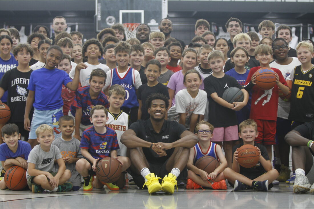 Former KU, current NBA guard Agbaji sets up inaugural basketball camp in KC to give back to home community